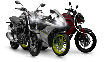 Concorra a 3 motos Yamaha 0Km - Yamaha R15 - Yamaha Fazer FZ15